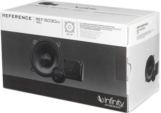 Infinity Reference 5030C- 5-1/4” Two-way コンポーネント システム w/クロスオーバー_2