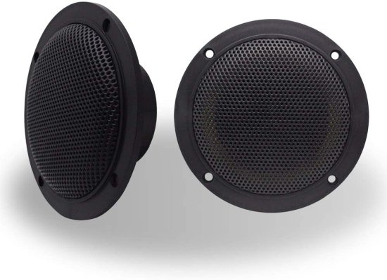 Arrer 4 Inch Dual Marine スピーカー-Waterproof Outdoor Audio ステレオ Sound スピーカー with 160Watts Power, Handling for Boat, car,Motorcycl_1