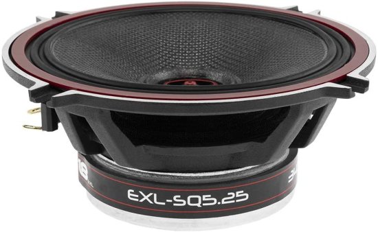 DS18 EXL-SQ5.25-5.25 inch 3-OHMS High サウンドクオリティ スピーカー - Sleek Compact Design with A Chrome Finish - Superior Bass Response - 3_3