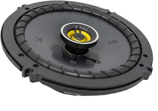 KICKER CSC65 CS シリーズ 6.5 Inch 300W 4 Ohm 2-Way カーオーディオ コアキシャルスピーカー システム with Polypropylene Cone, PEI ツイーター &_1