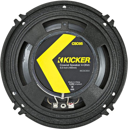Kicker CSC674 コアキシャルスピーカーバッフルセット（カプラー付き