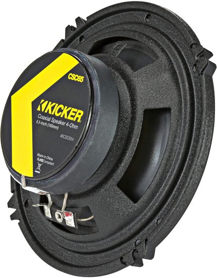 KICKER CSC65 CS シリーズ 6.5 Inch 300W 4 Ohm 2-Way カーオーディオ