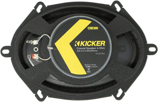 KICKER CS シリーズ CSC68 6 x 8 Inch カーオーディオ システム スピーカー, Black (2 Pack)_3