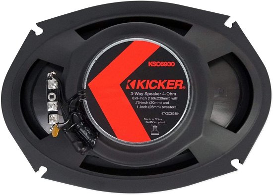 Kicker 47KSC69304 KS シリーズ Automotive カーオーディオ 6x9 Inch