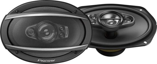 Pioneer TS-A6990F 6x9" 5-way カーオーディオ スピーカー (ペア),blk