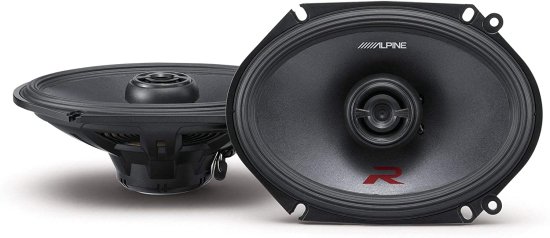 Alpine R-シリーズ 6 x 8 Inch 300W コンポーネント 2-Way カースピーカー, ペア R-S68の通販は 30,030円