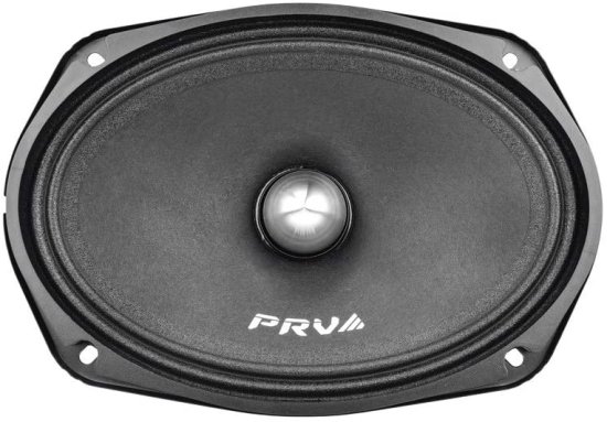 PRV AUDIO 69MR500-4 Bullet, 6x9 Inch ミッドレンジ スピーカー 4 Ohms, 250W RMS Power, 500W Program Power, Loudスピーカー for Pro カーオーディ_2