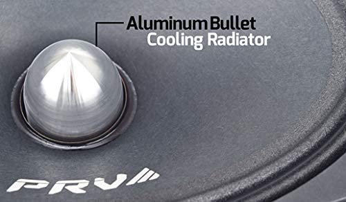 PRV AUDIO 69MR500-4 Bullet, 6x9 Inch ミッドレンジ スピーカー 4 Ohms, 250W RMS Power, 500W Program Power, Loudスピーカー for Pro カーオーディ_4