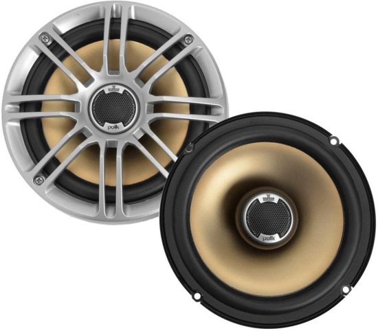 Polk Audio DB651 6.5"/6.75" 2-Way Marine Certified db シリーズ カースピーカー with Liquid Cooled Silk ツイーター (Discontinued by Manufactur