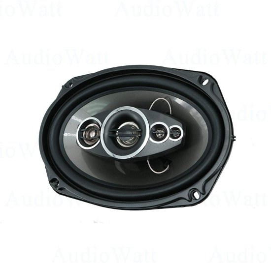 4X Audiobank AB-690 6"x9" 5-Way カーオーディオ ステレオ コアキシャルスピーカー 1400W Peak Power Handling All スピーカー with 4 Ohms Impedanc_5
