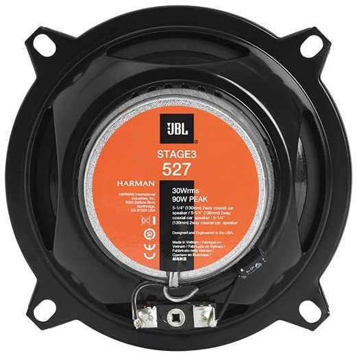 限定品！人気の【JBL Stage 3527 カーオーディオスピーカー】新品。 Amazon.co.jp: JBL Stage 3527F - 5.25インチ 双方向カーオーディオ