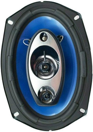 4X Gravity GR-6996H 6x9-Inch 4-Way 760 Peak Power TotalW CEA Rated コアキシャル カーオーディオ スピーカー with Silver Alpha Cellulose Cones_5