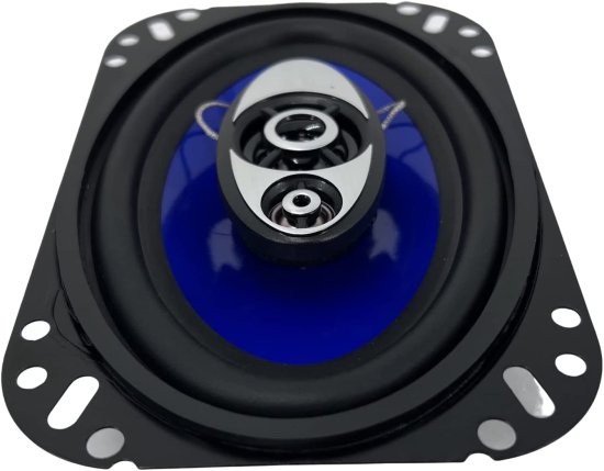 4X Audiobank 4x6 in 3-Way 250W コアキシャル カースピーカー CEA