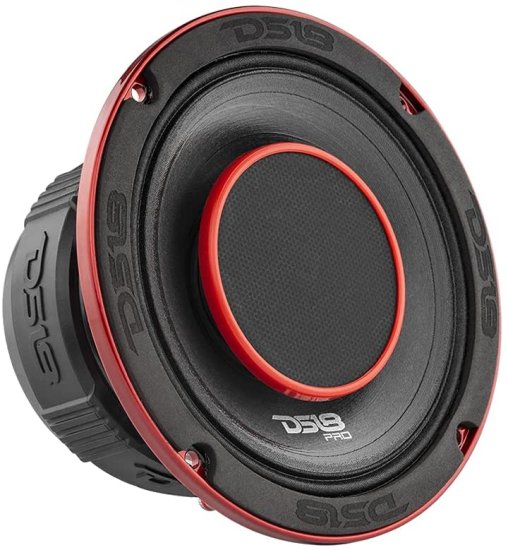 DS18 PRO-HY6.4B 6.5" Hybrid Mid-Range カーオーディオ Loudスピーカー with 1" VC Built-in Compression Driver Horn and Water Resistant Cone 450