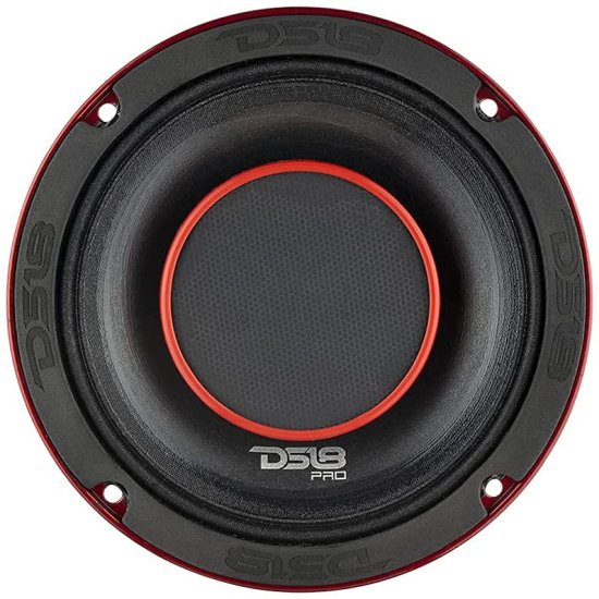 DS18 PRO-HY6.4B 6.5" Hybrid Mid-Range カーオーディオ Loudスピーカー with 1" VC Built-in Compression Driver Horn and Water Resistant Cone 450_3