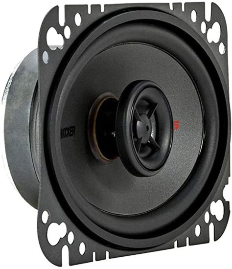 KICKER 47KSC4604 KS シリーズ Low Profile 4x6 Inch 4 Ohm 15 to 75W RMS Power Factory Replacement コアキシャル カーオーディオ Sound システム_3