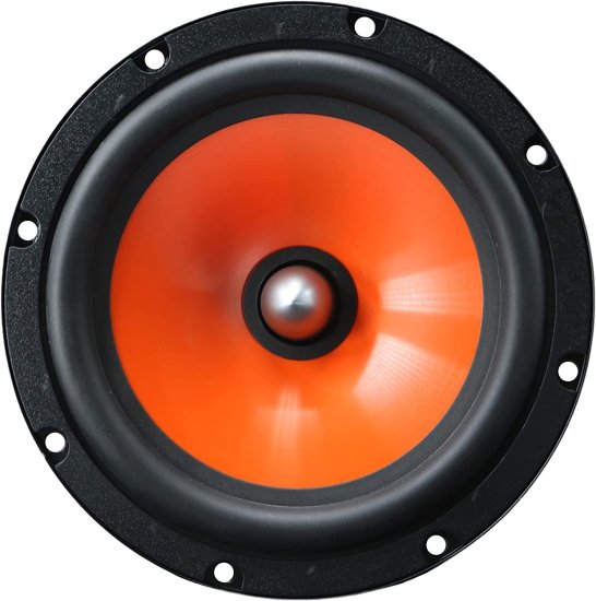 2 ペア ? Audiobank 1000W 6.5-Inch 2-Way カーオーディオ コンポーネント スピーカーシステム 6-1/2in カーオーディオ スピーカー for Car, ATV, RV_1