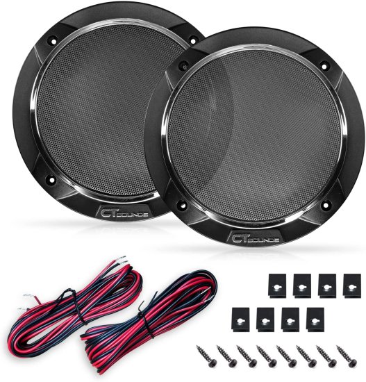 CT Sounds Meso 5.25” 280W 2-Way プレミアム コアキシャル カースピーカー, ペア_5