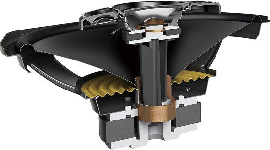 Pioneer TS-A6990F A シリーズ 6"X9" 700W Max 5-Way カースピーカー ペア with Carbon and Mica Reinforced Injection Molded Polypropylene (IMPP)_1