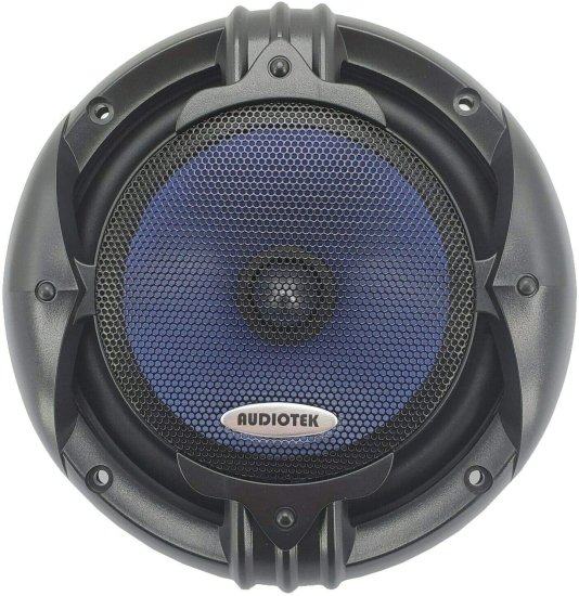 2 ペア Audiotek 65C 2000W 6.5-Inch 2-Way カーオーディオ コンポーネント スピーカーシステム 6-1/2in - Aluminum Voice Coil - IMPP Cone with Car_6
