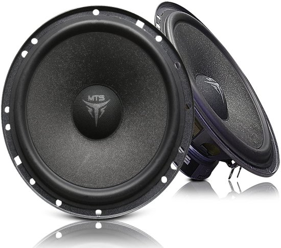 MTS Audio 6.5'' LS165 4-スピーカー 400W コンポーネント カースピーカー システム,Set of 4…_1