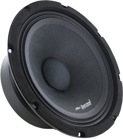 McLaren Audio MLM-8A 8" 300W 8-Ohm カーオーディオ ミッドレンジ/Midbass スピーカー_1