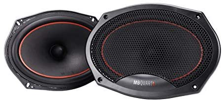 MB Quart RS1-269 Reference 2-Way コンポーネント スピーカーシステム (Black, ペア) ? 6x9 Inch コンポーネント スピーカーシステム, 240W, カーオ_1