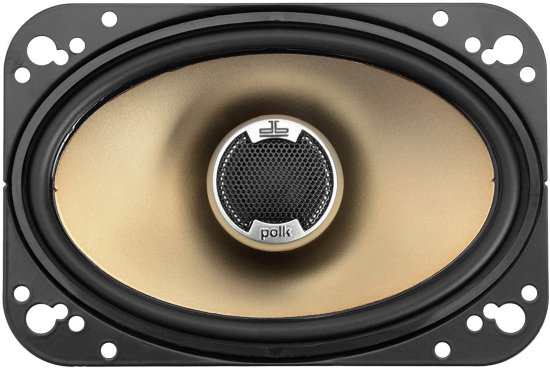 Polk Audio DB461 4-by-6-Inch コアキシャルスピーカー (ペア Black)