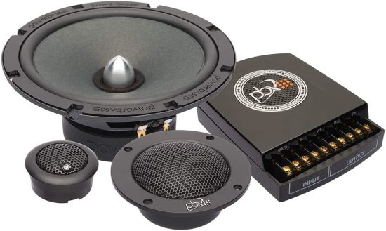 PowerBass 2XL 6.5" 3-Way コンポーネント スピーカー Kit_1
