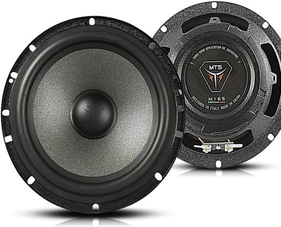 MTS Audio 6.5'' M165 2-Way カースピーカー 320W コンポーネント スピーカーシステム，Set of 4_2