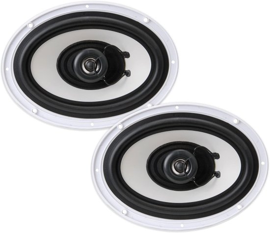 Pyle Sound Wall Mount スピーカー, 200W White & Pyle PLMR692 Floor Standing カースピーカー, Bluetooth White_5
