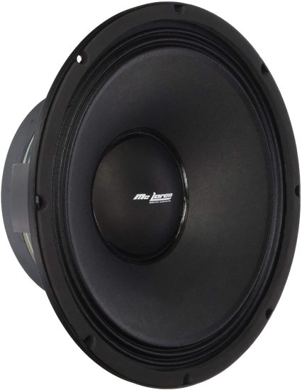 MCLAREN Audio MLM12200 12" ミッドレンジ/Midbass カースピーカー, 3" Vc, 900W, Black