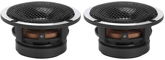 Terisass Car ミッドレンジ Loud スピーカー カースピーカー ツイーター Mini Horn Music Dome Loudスピーカー for Audio システム100W Maximum Power