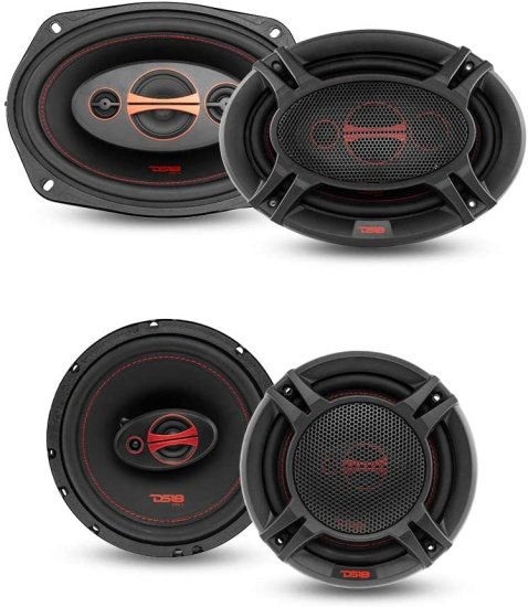DS18 GEN-X コアキシャルスピーカー GEN-X6.5 + GEN-X6.9 - ペア of