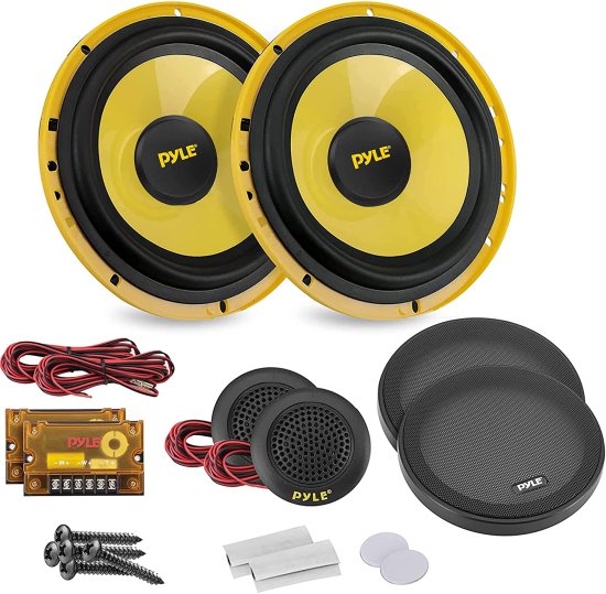 Car Midbass スピーカーシステム - Pro 8" 600W 4 Ohm Mid-Bass コンポーネント Woofer Audio Sound スピーカー for Car ステレオ w/ 40oz Magnet, ツ