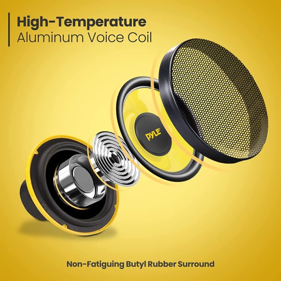 Car Midbass スピーカーシステム - Pro 8" 600W 4 Ohm Mid-Bass コンポーネント Woofer Audio Sound スピーカー for Car ステレオ w/ 40oz Magnet, ツ_4