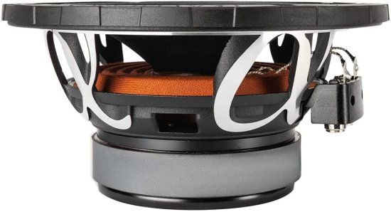 Alphasonik 1 ペア of VCA658 VENUM PRO シリーズ 6.5" 1400W Max 350W RMS Mid-Range カーオーディオ スピーカー 8-Ohm Proprietary Grille, Cast Ba_2