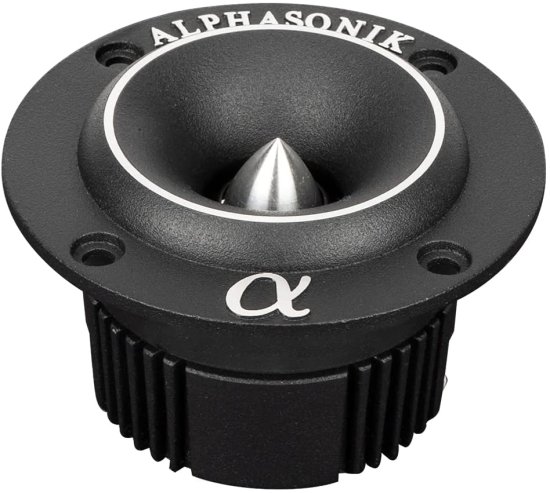 Alphasonik 1 ペア of VNT1 VENUM PRO シリーズ Bullet ツイーター for カーオーディオ 400W MAX 100W RMS 1" Voice Coil, Neodymium Magnet, Cast Fr_3