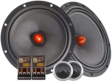 MTS Audio ER650Pro 6.5Inches Max 220W 2-Way Pure Aluminum コンポーネント カースピーカー ペア