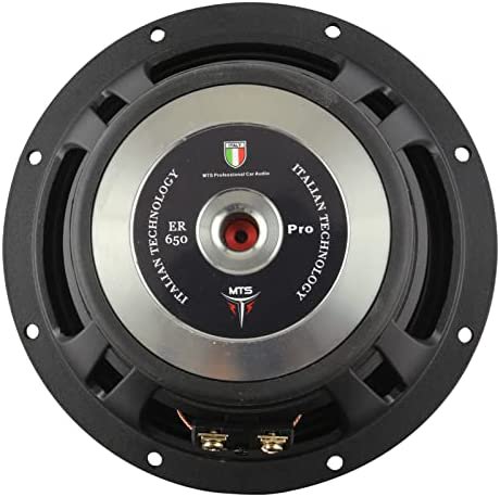 MTS Audio ER650Pro 6.5Inches Max 220W 2-Way Pure Aluminum コンポーネント カースピーカー ペア