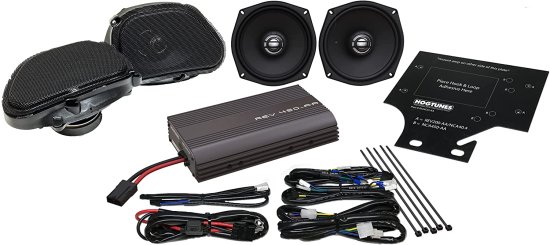 Hogtunes REV 450 RGU KIT-AA Amp スピーカー Kit for Road Glide Ultras