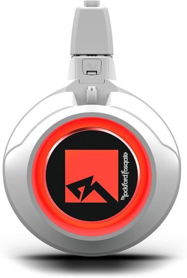 Rockford Fosgate M2WL-8H Color Optix Multicolor LED Lighted 8" 2-Way Marine Wake Tower Cans &amp; Horn スピーカー 300W RMS / 1200W Peak, Stainle_7