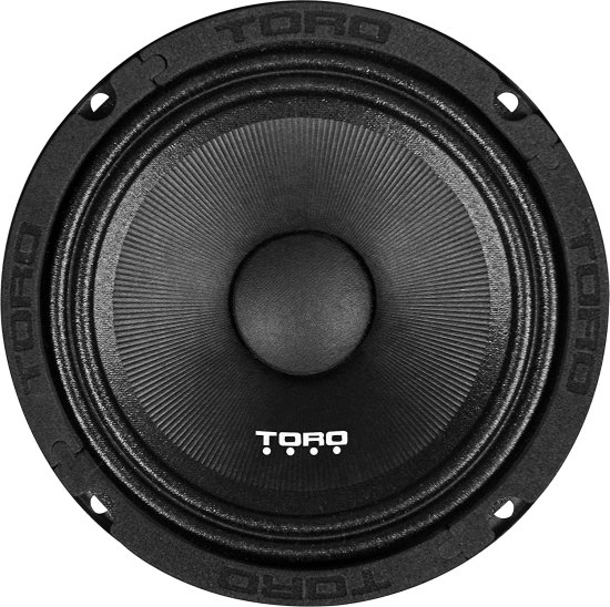 TORO TECH ? PB6, 6.5 Inch Mid-Bass Pro Audio コンポーネント スピーカー - 140W RMS Power / 70W Music Program, 8 Ohm, 1.5" KSV Voice Coil (Sol_2