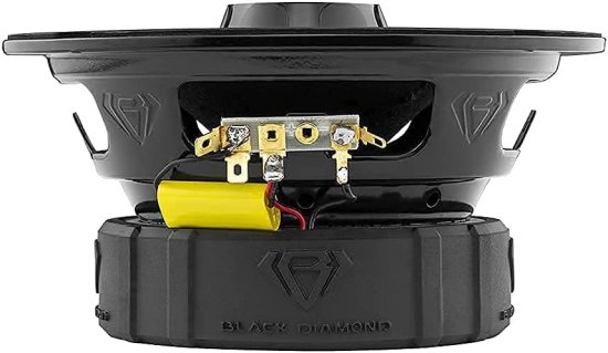 Black Diamond カーオーディオ 2000W 4CH アンプ + 4X 6.5 Mid Range スピーカー パッケージ_4