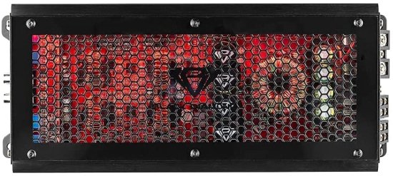 Black Diamond カーオーディオ 2000W 4CH アンプ + 4X 6.5 Mid Range スピーカー パッケージ_6