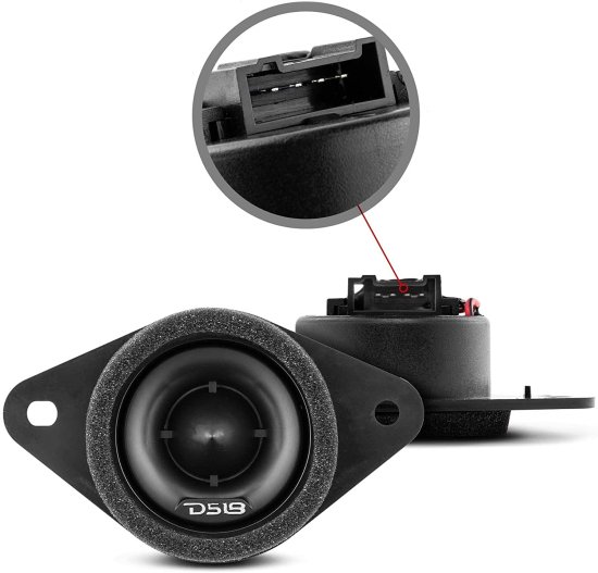 DS18 PRO-ST 1.9" Replacement アップグレード Bullet Compression ツイーター with クロスオーバーs- Car OEM ツイーター アップグレード Kit for Ma