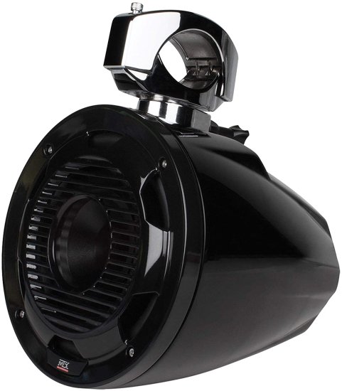 (1) MTX Marine WET8CWB 8" Tower スピーカー, Black