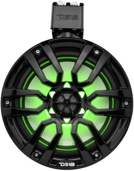 DS18 NXL-X8TP/RD Hydro 8 Marine Towers with Integrated RGB LED Lights ハイパフォーマンス, Marine Grade IP65 Rated, 375 W Max 12