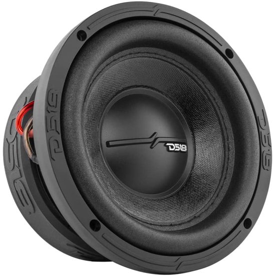 DS18 ZR6.4D Elite-Z 6 Inch カーオーディオ サブウーファー 600WW Dual Voice Coil 4-Ohm DVC 4+4 Ohm (1 スピーカー)