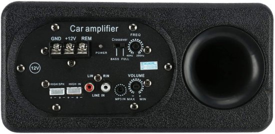 YaeCCC 6 Inch サブウーファー カーオーディオ Powered Car サブウーファー_4